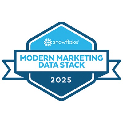 Modern Marketing Data Stack Snowflake partner badge